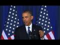 News video: Obama heckled during policy speech on Guantanamo