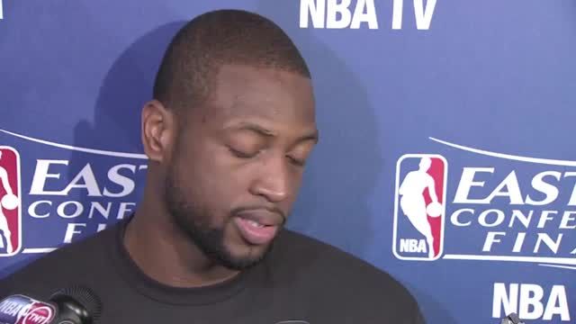 News video: Wade, LeBron ready for Pacers in Game 2