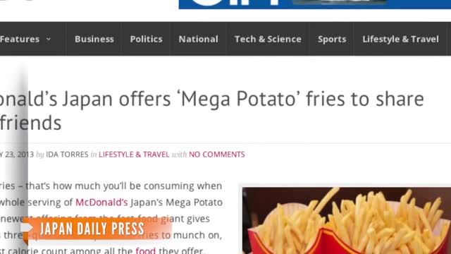 News video: McDonald's Offers Ludicrous 'Mega Potato' French Fries