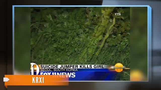 News video: Suicide Jumper Lands on, Kills 5-Year-Old Girl